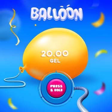 Jogo Balloon rodando em smartphone Android